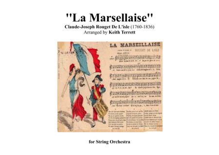 French National Anthem For String Orchestra Sheet Music