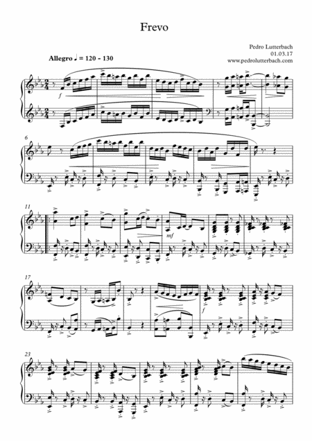 Frevo Sheet Music