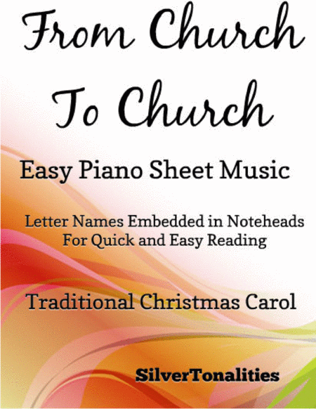 From Church To Church Easy Piano Sheet Music Sheet Music