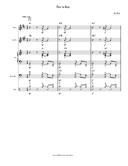 From The Ashes Sheet Music