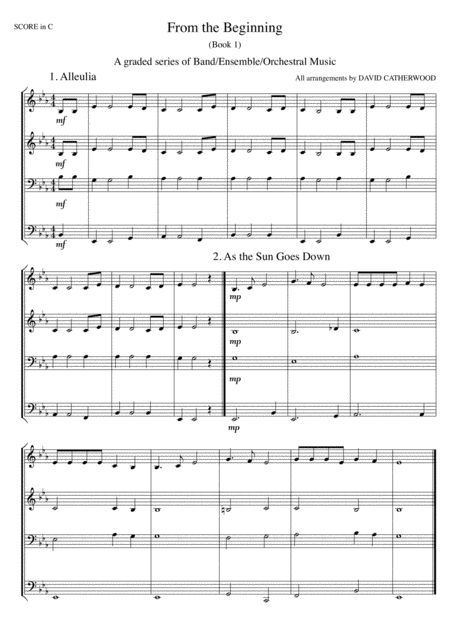 From The Beginning Book 1 Sheet Music