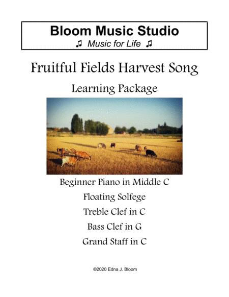 Fruitful Fields Harvest Song Sheet Music