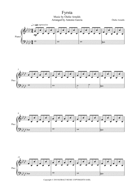 Frysta Sheet Music