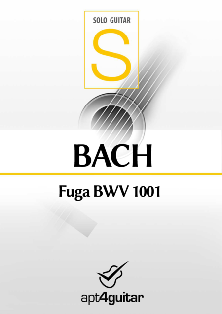 Free Sheet Music Fuga Bwv 1001