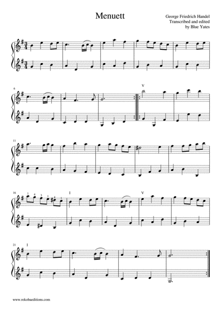 Fughetta For Piano Op 1 No 14 Sheet Music