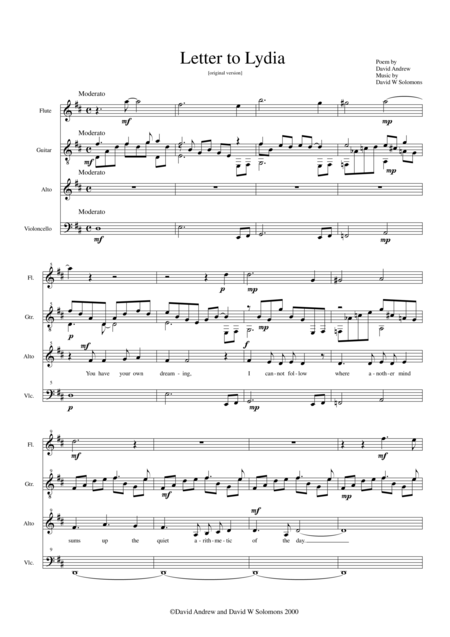 Fugue 04 From Well Tempered Clavier Book 2 Clarinet Quintet Sheet Music