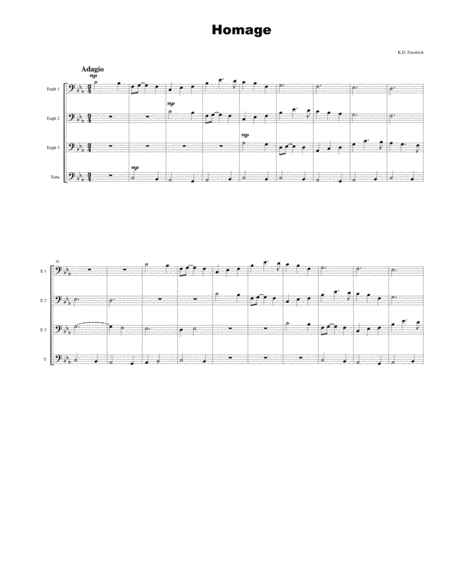 Fugue 22 From Well Tempered Clavier Book 2 Saxophone Quintet Sheet Music