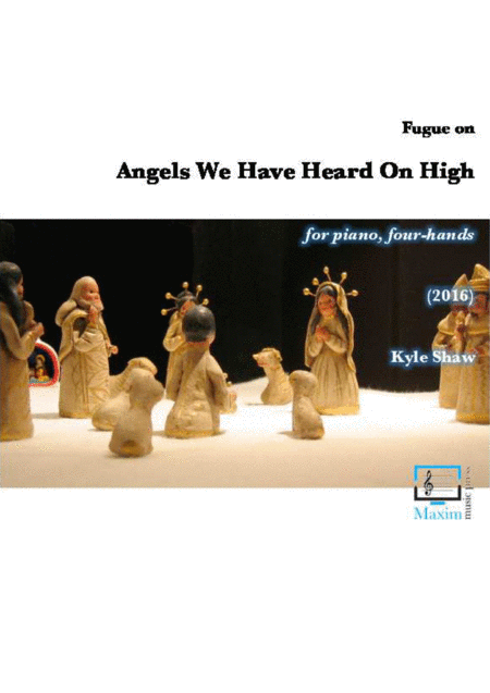 Free Sheet Music Fugue On Angels We Have Heard On High