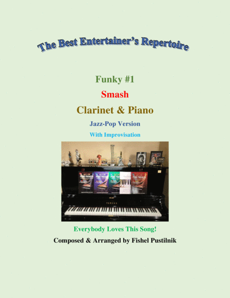 Funk 1 Smash For Clarinet And Piano With Improvisation Video Sheet Music