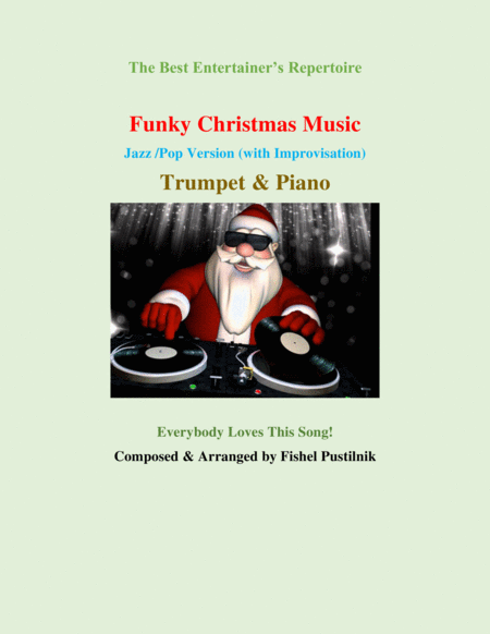 Funky Christmas Music Piano Background For Trumpet And Piano With Improvisation Video Sheet Music