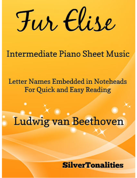 Free Sheet Music Fur Elise Intermediate Piano Sheet Music