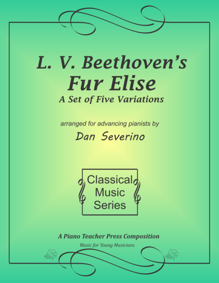 Fur Elise Variations Sheet Music