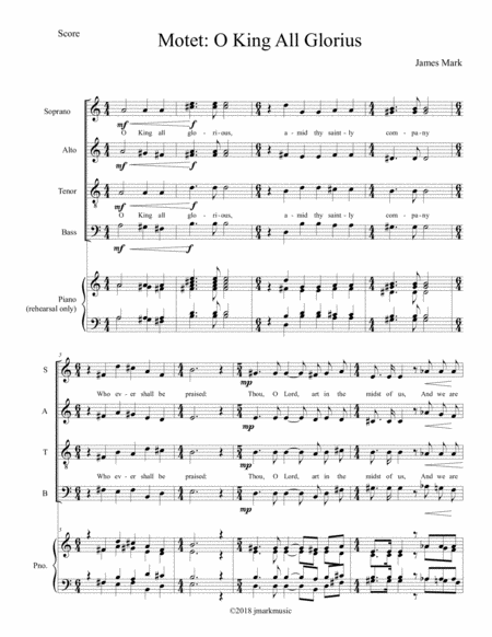 Gabrieli Canzon Septimi Toni Ch 172 For Double Reed Choir Sheet Music