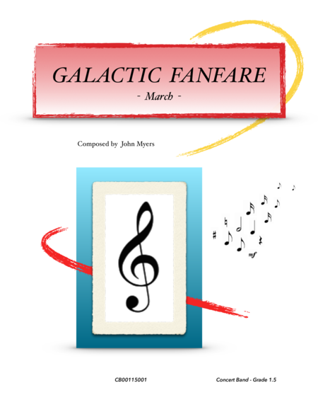 Galactic Fanfare March Sheet Music