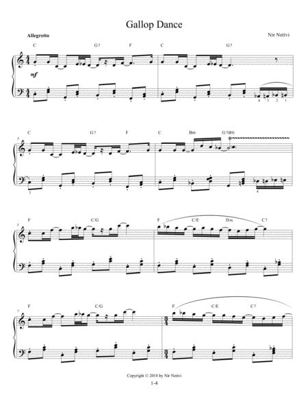 Gallop Dance Sheet Music