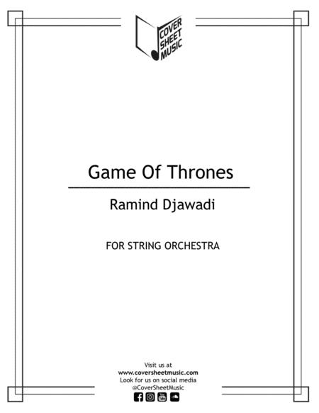 Free Sheet Music Game Of Thrones String Orchestra