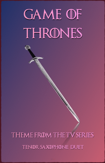 Game Of Thrones Theme Duet For Tenor Saxophone Sheet Music