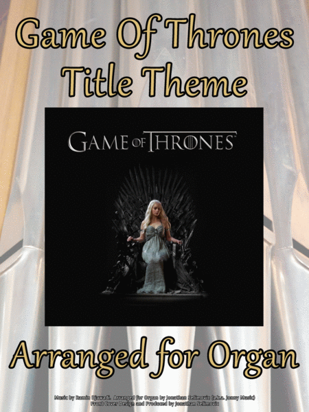 Game Of Thrones Title Theme Arranged For Organ Sheet Music