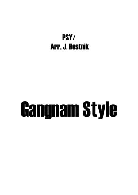 Free Sheet Music Gangnam Style Accordion Orchestra Score