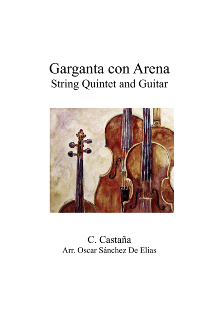 Garganta Con Arena Sheet Music