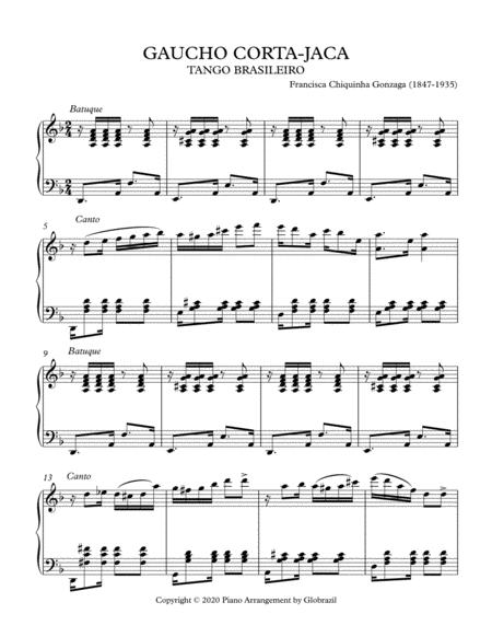 Gaucho Corta Jaca Sheet Music