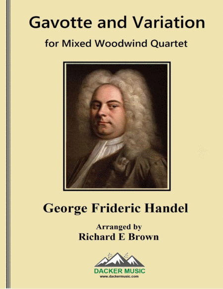 Free Sheet Music Gavotte And Variation