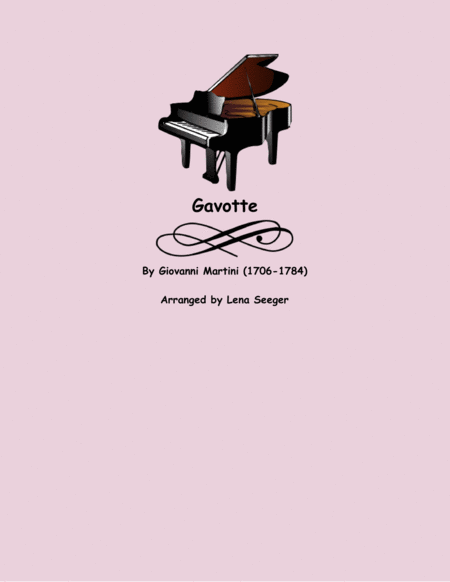 Gavotte Two Violins And Cello Sheet Music