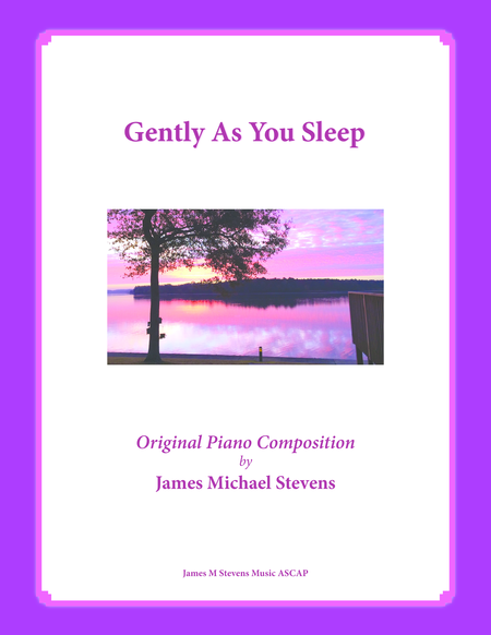 Free Sheet Music Gently As You Sleep