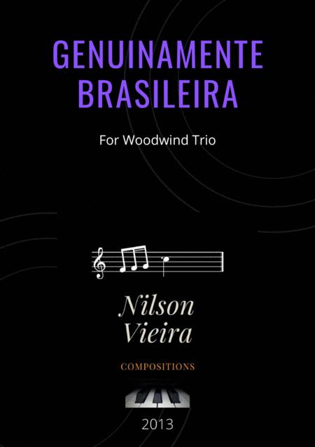 Genuinamente Brasileira For Woodwind Trio Oboe Clarinet And Bassoon Sheet Music