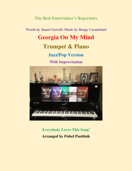 Georgia On My Mind For Trumpet And Piano Jazz Pop Version With Improvisation Sheet Music