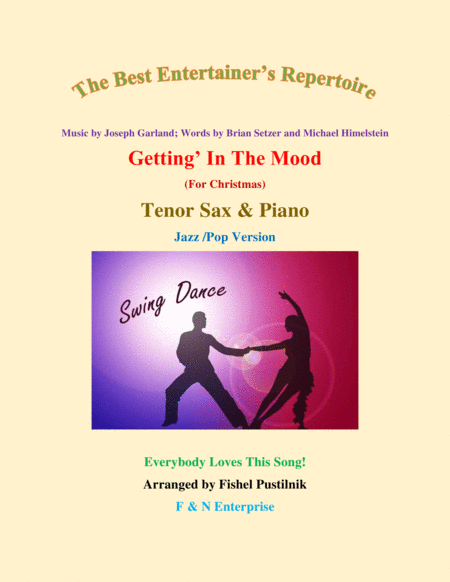 Getting In The Mood For Christmas For Tenor Sax And Piano Sheet Music