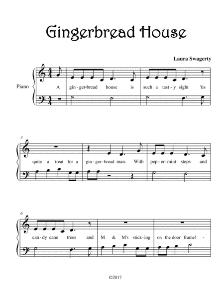 Gingerbread House Sheet Music
