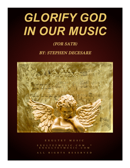 Glorify God In Our Music Satb Sheet Music