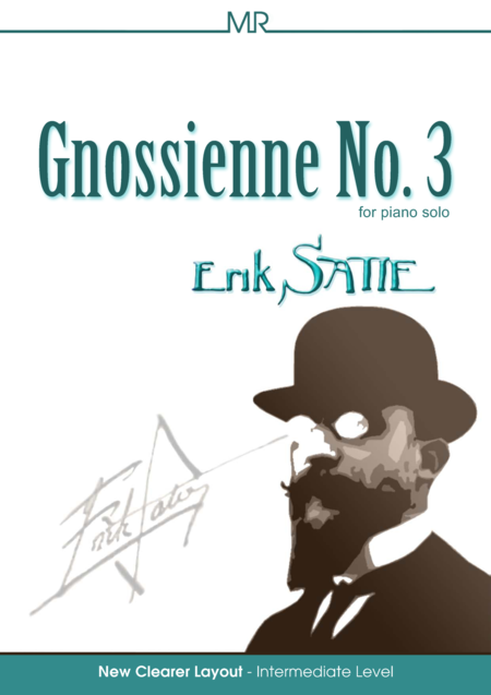 Free Sheet Music Gnossienne No 3