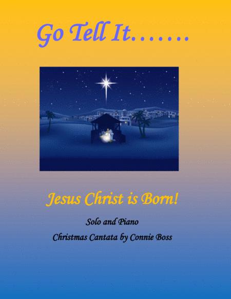 Free Sheet Music Go Tell It Childrens Cantata For Solo And Piano 5 Songs