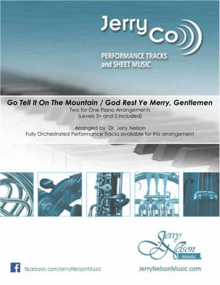 Go Tell It On The Mtn With God Rest Ye 2 For 1 Piano Arr Jazz Sheet Music