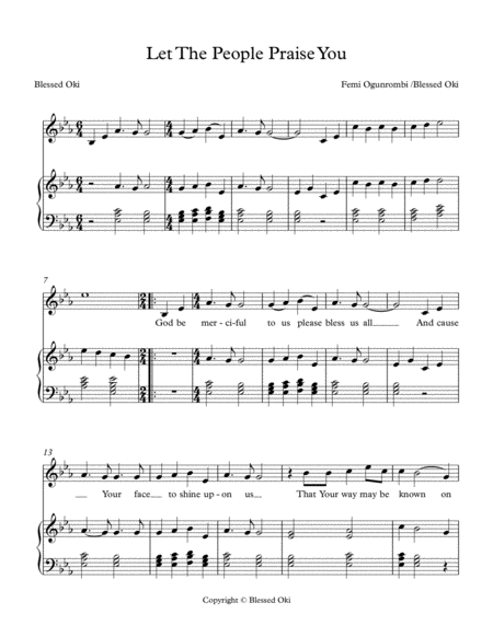 God Be Merciful To Us Sheet Music