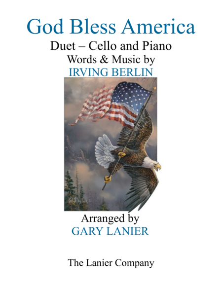 Free Sheet Music God Bless America Duet Cello Piano With Parts