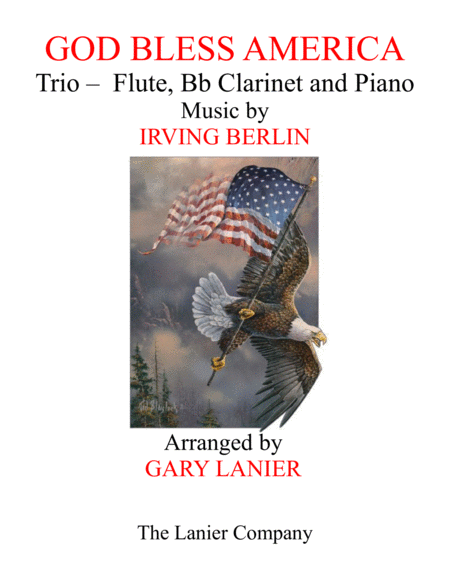 Free Sheet Music God Bless America Trio Flute Bb Clarinet And Piano Score And Parts