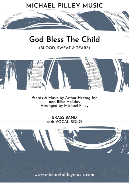 Free Sheet Music God Bless The Child Blood Sweat Tears Brass Band With Vocal Solo
