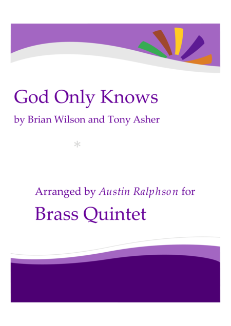 God Only Knows Brass Quintet Sheet Music