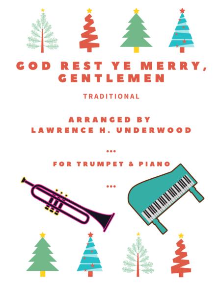 God Rest Ye Merry Gentlemen For Solo Trumpet Sheet Music