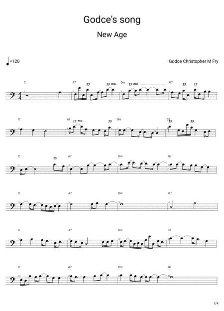 Godces Song Sheet Music