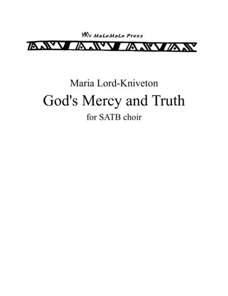 Gods Mercy And Truth Sheet Music