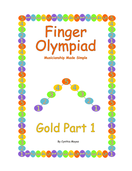 Gold 1 Finger Olympiad Piano Sheet Music