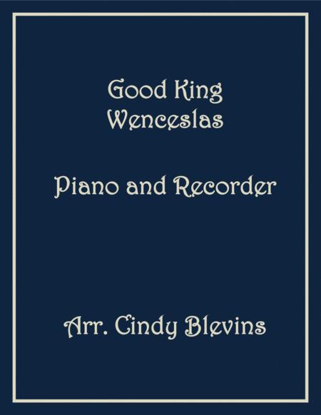 Good King Wenceslas Piano And Recorder Sheet Music