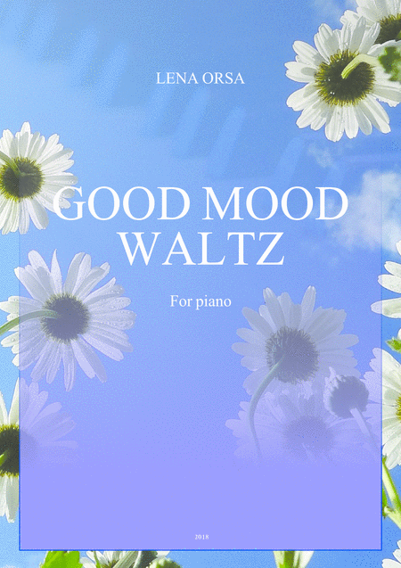 Free Sheet Music Good Mood Waltz For Piano