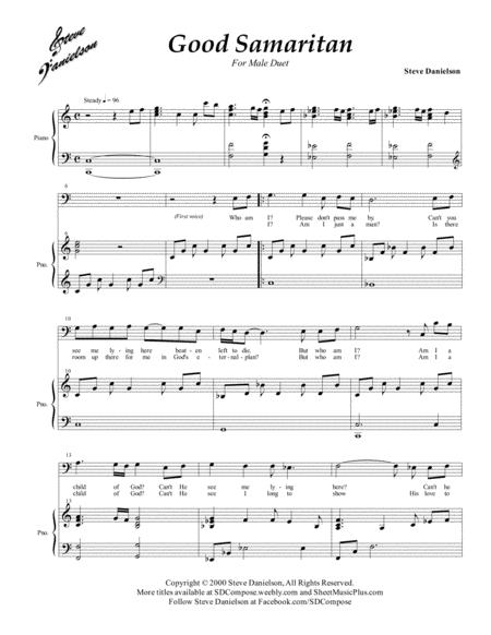 Good Samaritan Duet Sheet Music