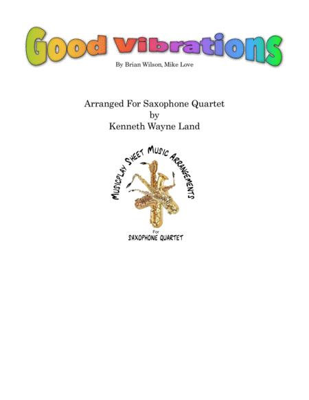 Good Vibrations Saxophone Quartet Or Quintet Sheet Music