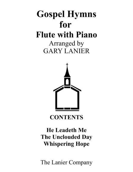 Free Sheet Music Gospel Hymns For Flute Flute With Piano Accompaniment